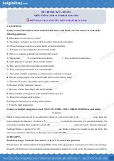 Đề thi học kì 2 Tiếng Anh 11 Global Success - Đề số 2